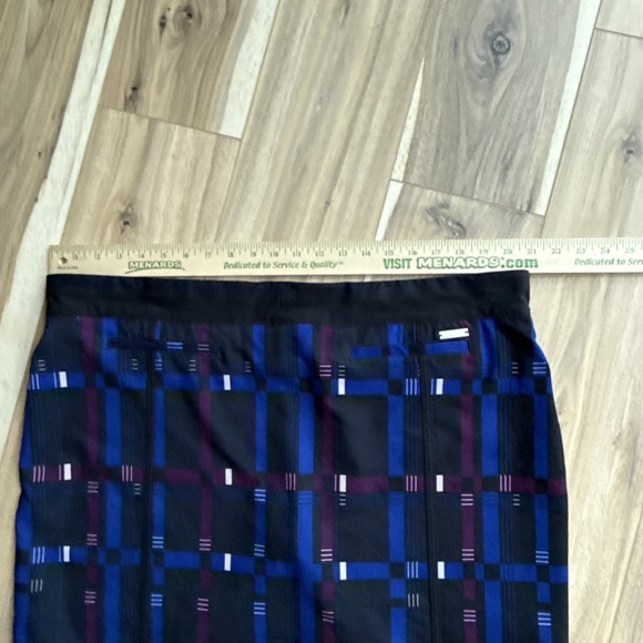 Adidas Black Golf Size XL‎ Geometric Stretch Skort Athleisure Pockets Pickleball - Picture 7 of 7